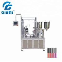 Servo Driven Lip Gloss Single Nozzle Filling and Capping Machine