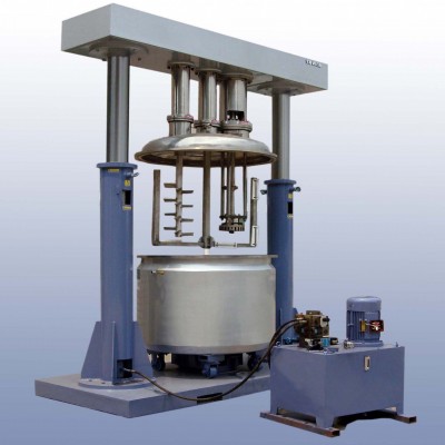 Three shaft mixer